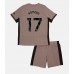 Maillot de foot Tottenham Hotspur Cristian Romero #17 Troisième vêtements enfant 2023-24 Manches Courtes (+ pantalon court)